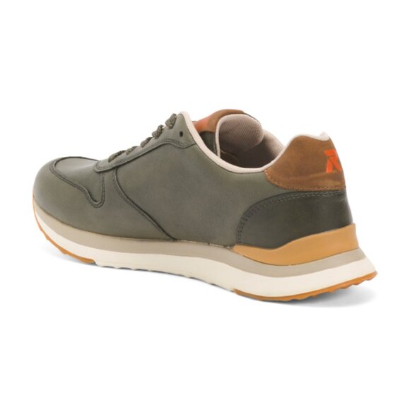 NEW RIEKER Leather Revolution Comfort Sneakers Brown for women 462tn - Picture 4 of 5